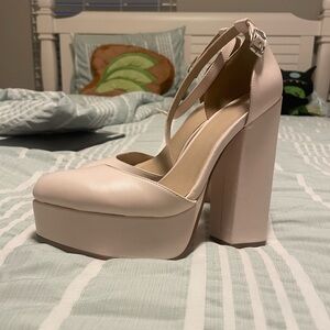 Light Pink Platform Heels